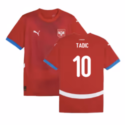 2024-2025 Serbia Home Shirt (Tadic 10) - 3XL