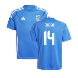 2024-2025 Italy Home Fan Jersey (Kids) (CHIESA 14) - MB