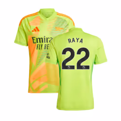 2024-2025 Arsenal Home Goalkeeper Shirt (Yellow) (Raya 22) - 3XL
