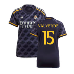 2023-2024 Real Madrid Away Shirt (Ladies) (Valverde 15) - XL