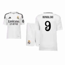 2024-2025 Real Madrid Home Youth Kit (Ronaldo 9) - XXL