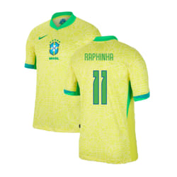 2024-2025 Brazil Home Shirt (Raphinha 11) - XL