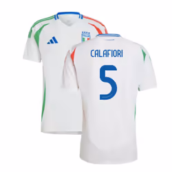 2024-2025 Italy Away Shirt (CALAFIORI 5) - L
