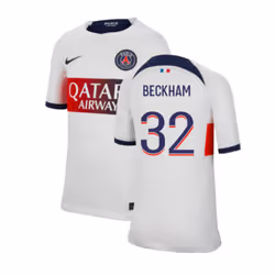 2023-2024 PSG Away Shirt (Kids) (Beckham 32) - SB