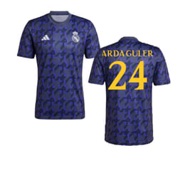 2023-2024 Real Madrid Pre-Match Shirt (Shadow Navy) (Arda Guler 24) - M