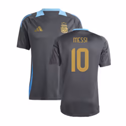 2024-2025 Argentina Training Jersey (Carbon) (MESSI 10) - M