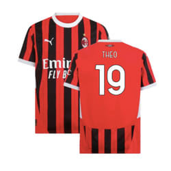 2024-2025 AC Milan Home Shirt (Theo 19) - L