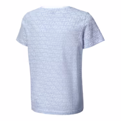 2024-2025 Man City ftblCulture Tee AOP (Light Blue) - Kids (Mahrez 26) - LB