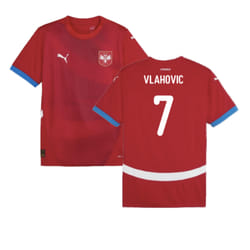 2024-2025 Serbia Home Shirt (Vlahovic 7) - L