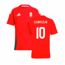 2024-2025 Hungary Home FAN Shirt (SZOBOSZLAI 10) - XL
