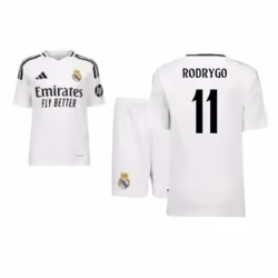 2024-2025 Real Madrid Home Youth Kit (Rodrygo 11) - XXL
