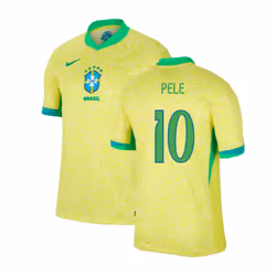 2024-2025 Brazil Home Dri-Fit ADV Match Shirt (Pele 10) - XXL