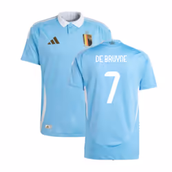 2024-2025 Belgium Authentic Away Shirt (De Bruyne 7) - M