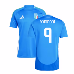 2024-2025 Italy Home Shirt (SCAMACCA 9) - M