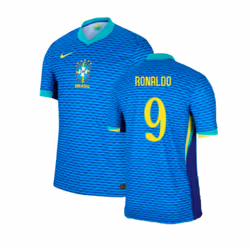 2024-2025 Brazil Away Dri-Fit ADV Match Shirt (Ronaldo 9) - L