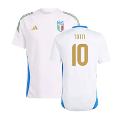 2024-2025 Italy Training Tee (White) (TOTTI 10) - XXL
