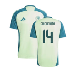 2024-2025 Mexico Training Jersey (Green) (CHICHARITO 14) - XXL