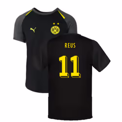 2023-2024 Borussia Dortmund Casuals Tee (Black) (Reus 11) - XL