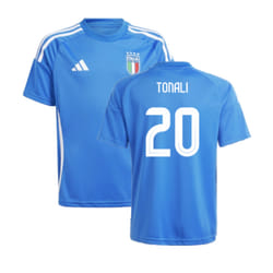 2024-2025 Italy Home Fan Jersey (Kids) (TONALI 20) - MB