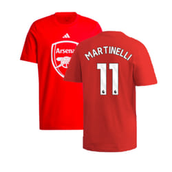 2024-2025 Arsenal DNA Graphic Tee (Red) (Martinelli 11) - L