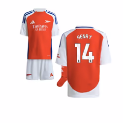 2024-2025 Arsenal Home Mini Kit (Henry 14) - 4-5 Years