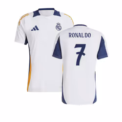 2024-2025 Real Madrid Training Shirt (White) (Ronaldo 7) - XL