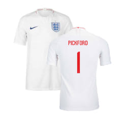 2018-2019 England Authentic Home Shirt (Pickford 1) - S
