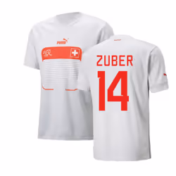 2022-2023 Switzerland Away Shirt (ZUBER 14) - XL