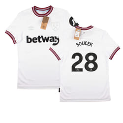 2023-2024 West Ham United Away Shirt (SOUCEK 28) - 3XL