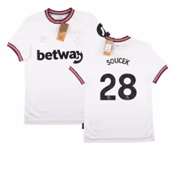 2023-2024 West Ham United Away Shirt (SOUCEK 28) - 4XL