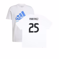 2024-2025 Argentina DNA Graphic Tee (White) (MARTINEZ 25) - S