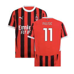 2024-2025 AC Milan Home Shirt (Pulisic 11) - M