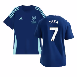 2024-2025 Arsenal Training Tee (Night Sky) (Saka 7) - S