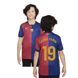 2024-2025 Barcelona Home Shirt (Sponsorless) - Kids (Lamine Yamal 19) - MB