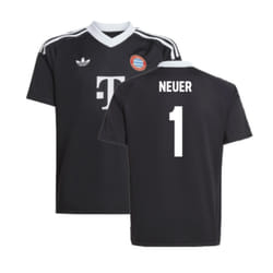 2024-2025 Bayern Munich Third Goalkeeper Shirt (Black) - Kids (Neuer 1) - LB