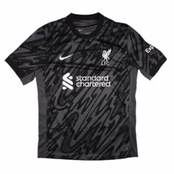 2024-2025 Liverpool Home Goalkeeper Shirt (Black) (A.Becker 1) - S