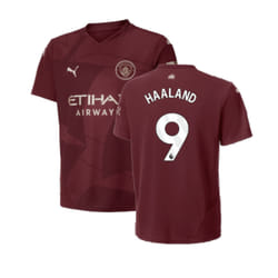 2024-2025 Man City Third Shirt (Kids) (Haaland 9) - SB