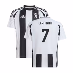 2024-2025 Juventus Home Shirt (Kids) (Lehmann 7) - XXL