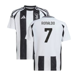 2024-2025 Juventus Home Shirt (Kids) (Ronaldo 7) - LB