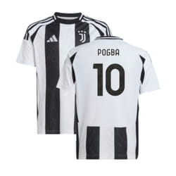 2024-2025 Juventus Home Shirt (Kids) (Pogba 10) - SB
