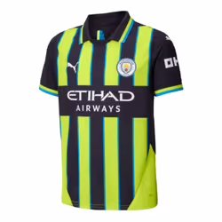 2024-2025 Man City Away Shirt (Kids) (Haaland 9) - SB