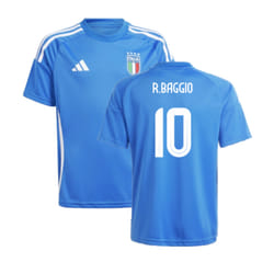 2024-2025 Italy Home Fan Jersey (Kids) (R.BAGGIO 10) - LB