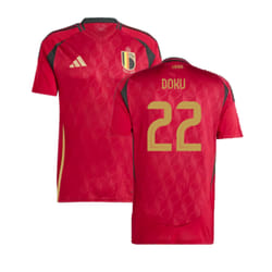 2024-2025 Belgium Home Shirt (Doku 22) - L