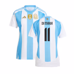 2024-2025 Argentina Home Shirt (Ladies) (DI MARIA 11) - L