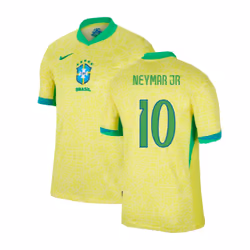 2024-2025 Brazil Home Dri-Fit ADV Match Shirt (Neymar JR 10) - XL