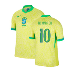 2024-2025 Brazil Home Dri-Fit ADV Match Shirt (Neymar JR 10) - XL