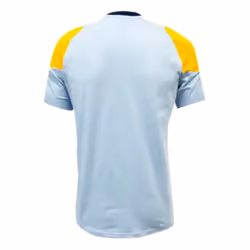 2024-2025 Real Madrid Training Tee (Glow Blue) (Mbappe 9) - M