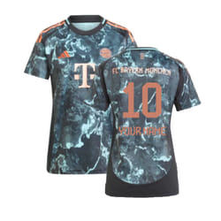 2024-2025 Bayern Munich Away Shirt (Womens) (Your Name) - S