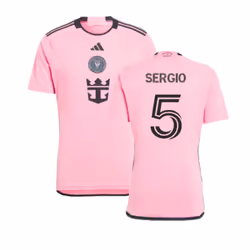 2024-2025 Inter Miami Home Shirt (Sergio 5) - XL