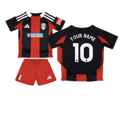 2024-2025 Fulham Away Mini Kit (Your Name) - 5-6 Years